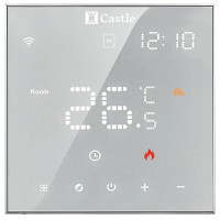 Терморегулятор для теплого пола Castle AC602H белый